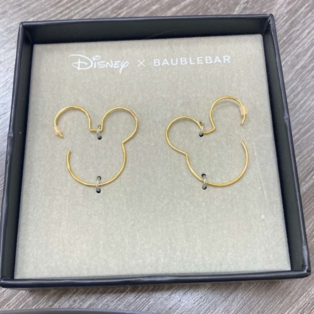 Disney x Baublebar Mickey Mouse Earrings - Picture 2 of 6